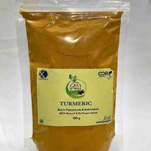 Turmeric Powder - OORJV Certificate
