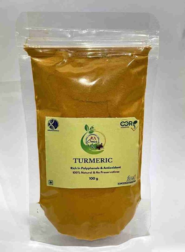 Turmeric Powder - OORJV Certificate