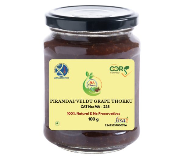 Pirandai Thokku made from Cissus quadrangularis – traditional Tamil functional herbal relish
